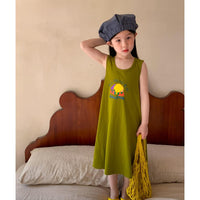 Baby Kid Girls Fruit Print Dresses