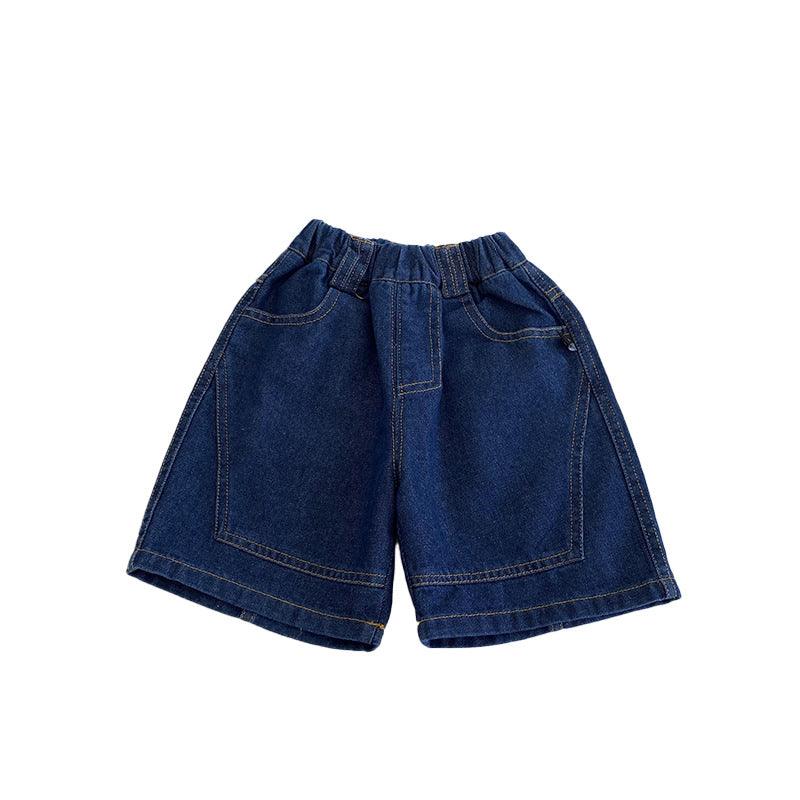 Baby Kid Boys Solid Color Shorts