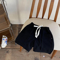 Baby Kid Boys Solid Color Shorts