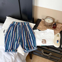 Baby Kid Boys Striped Shorts