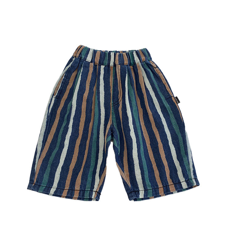 Baby Kid Boys Striped Shorts