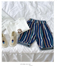 Baby Kid Boys Striped Shorts