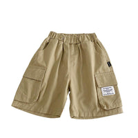 Baby Kid Boys Solid Color Shorts