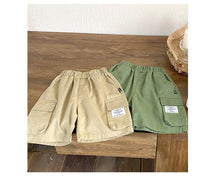 Baby Kid Boys Solid Color Shorts