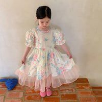 Baby Kid Girls Flower Dresses