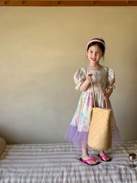 Baby Kid Girls Flower Dresses