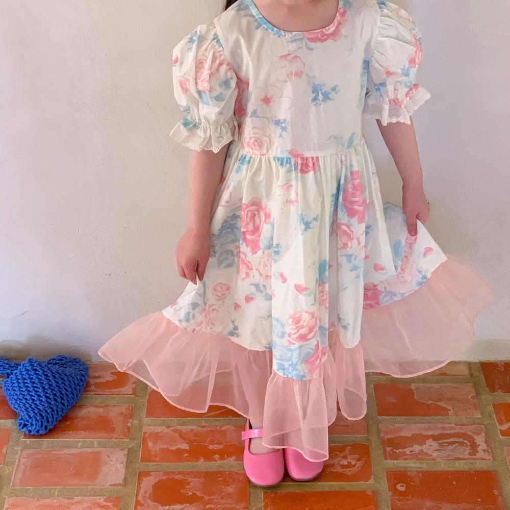 Baby Kid Girls Flower Dresses