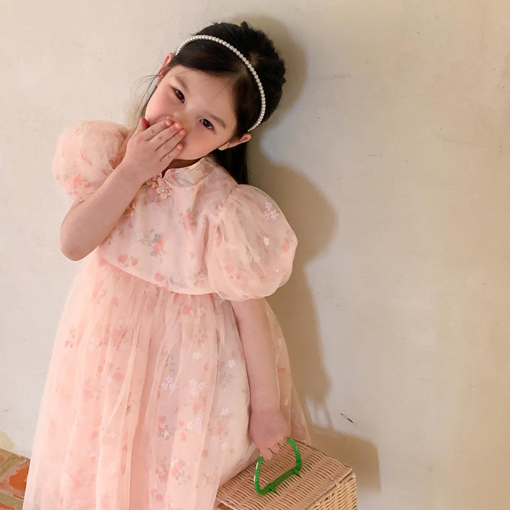 Baby Kid Girls Flower Dresses