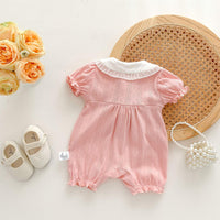 Baby Girls Flower Rompers