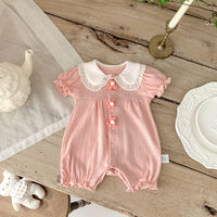 Baby Girls Flower Rompers