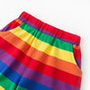 Baby Kid Boys Striped Rainbow Shorts