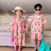2 Pieces Set Baby Kid Boys Flower Print Shirts And Shorts