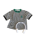 Baby Kid Girls Striped T-Shirts