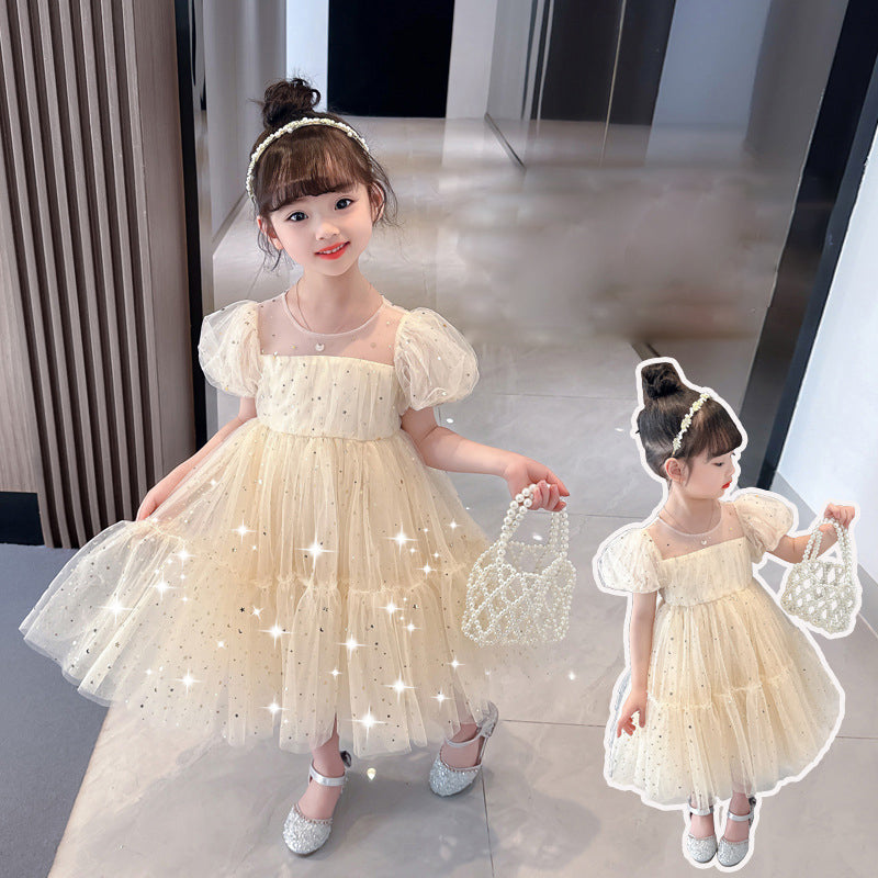 Baby Kid Girls Star Dresses