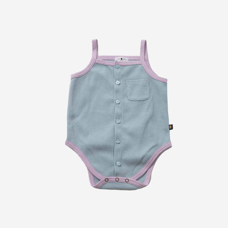 Baby Unisex Color-blocking Rompers
