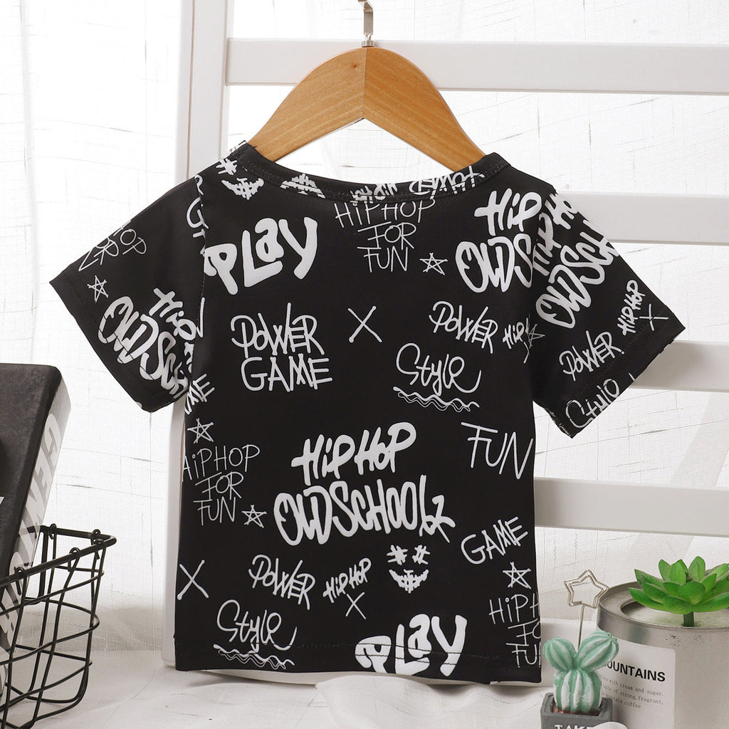 Baby Kid Boys Letters T-Shirts