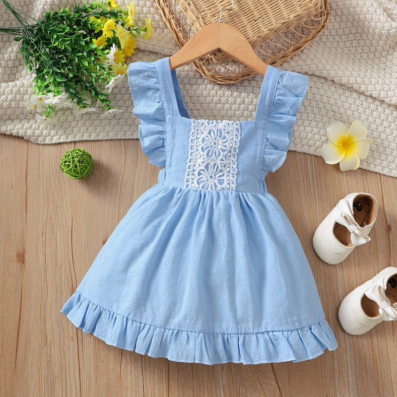 Baby Kid Girls Flower Dresses