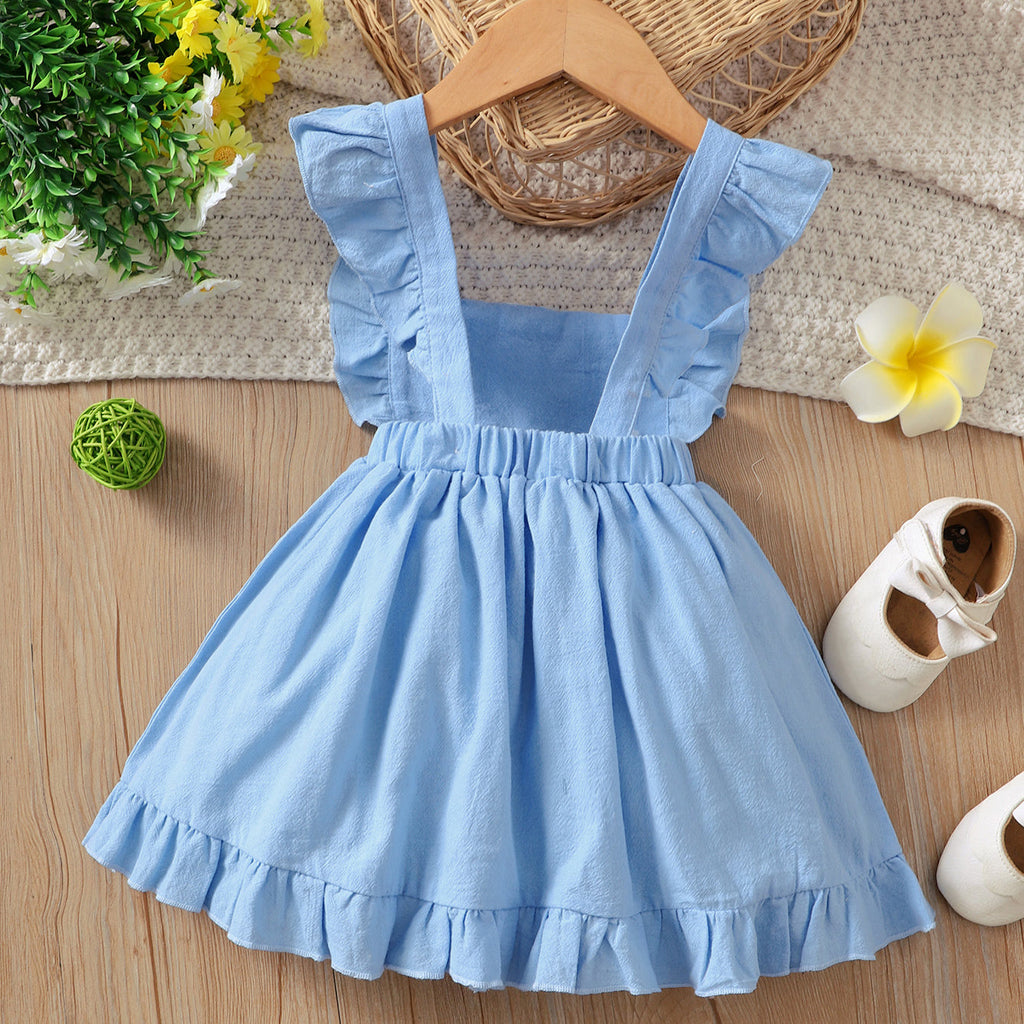 Baby Kid Girls Flower Dresses