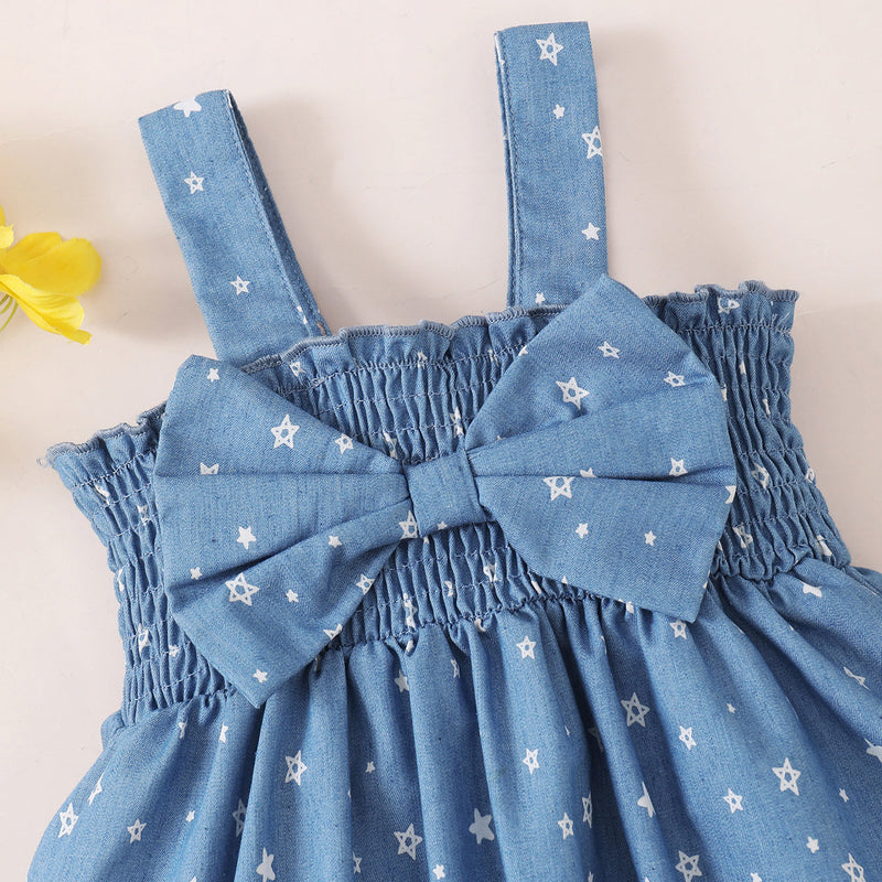 Baby Girls Star Bow Dresses