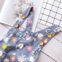 Baby Girls Flower Print Rompers