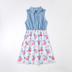 Mommy And Me Baby Kid Flower Print Dresses