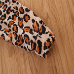 Toddler Children Girls' Long Sleeved Leopard Cardigan Coat - PrettyKid