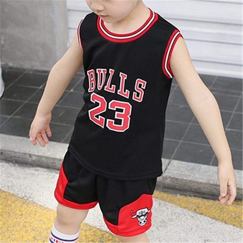 2 Pieces Causal Numbers Tee & Shorts for Kid Boy - PrettyKid