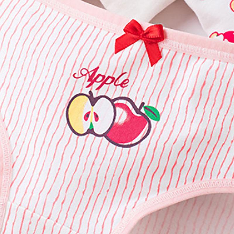 4-piece Cartoon Pattern Panties for Girl - PrettyKid