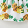 Toddler Girl Pineapple Pattern Summer Cami Dress Wholesale Children's Clothing - PrettyKid