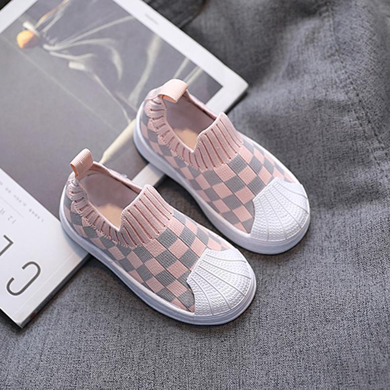 childrens plain tracksuits wholesale Toddler Boy Plaid Sneakers Wholesale - PrettyKid