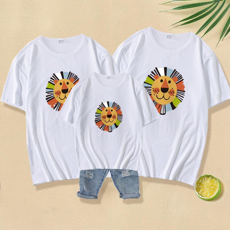 Cartoon Design T-shirt for Whole Family Wholesale children's clothing - PrettyKid