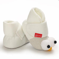 Velcro Design Cotton Fabric Shoes for Baby - PrettyKid