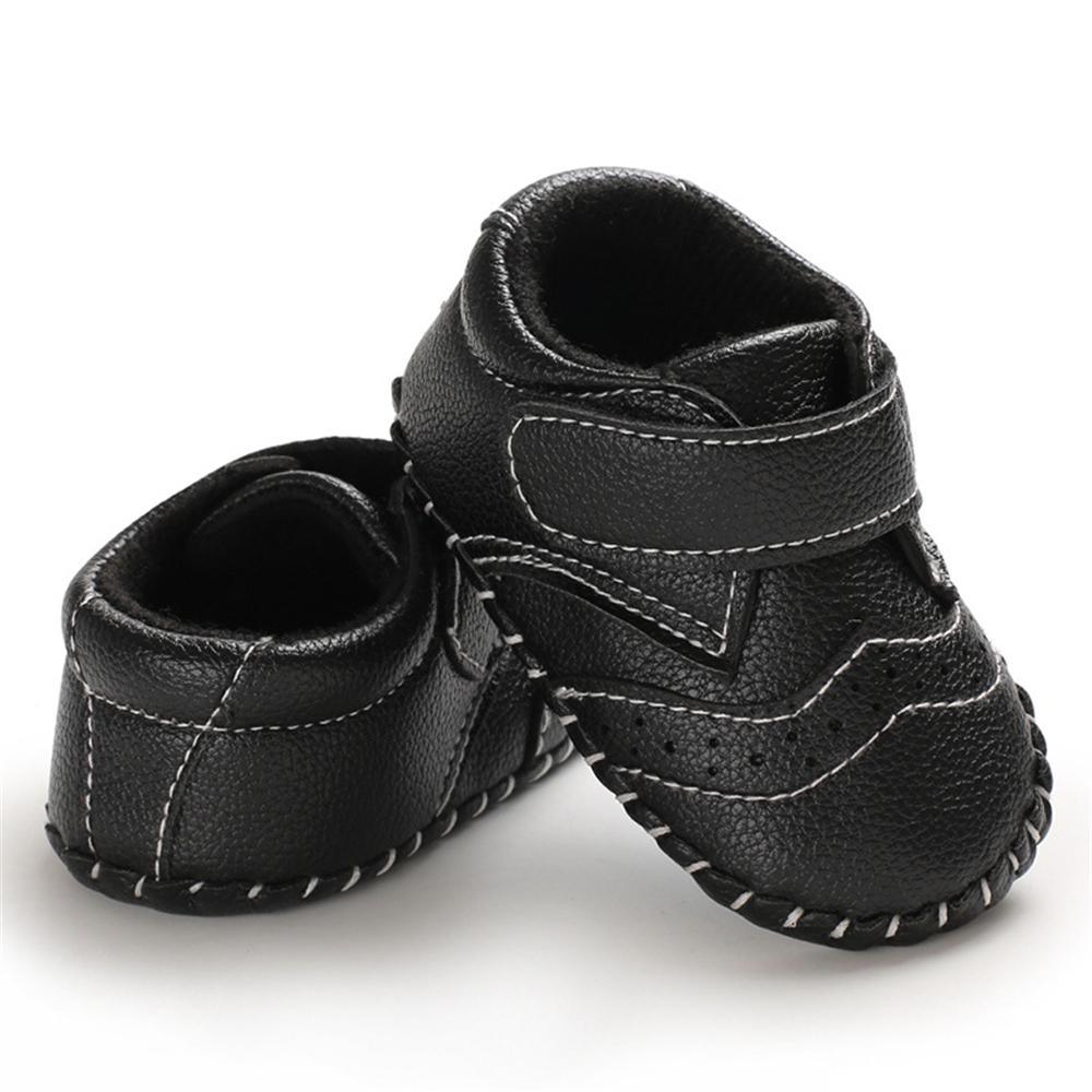 Baby Unisex Soft Non-Slip Magic Tape Flats Wholesale Baby Shoes Suppliers - PrettyKid