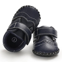 Baby Unisex Soft Non-Slip Magic Tape Flats Wholesale Baby Shoes Suppliers - PrettyKid