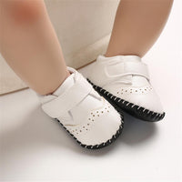 Baby Unisex Soft Non-Slip Magic Tape Flats Wholesale Baby Shoes Suppliers - PrettyKid