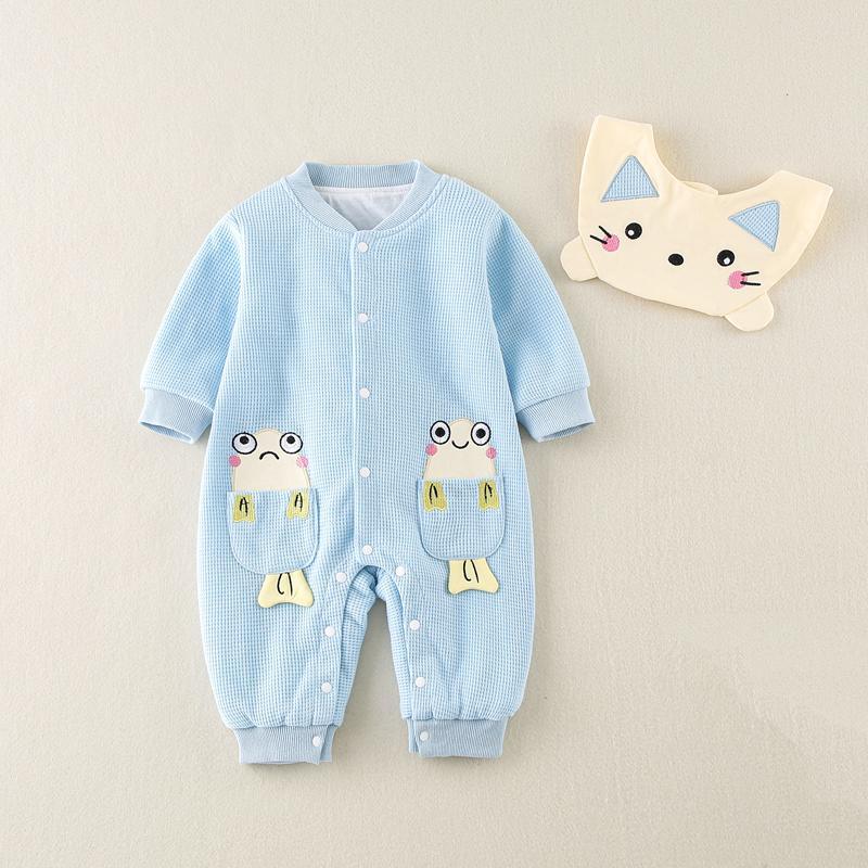 Cat Pattern Jumpsuit for Baby - PrettyKid