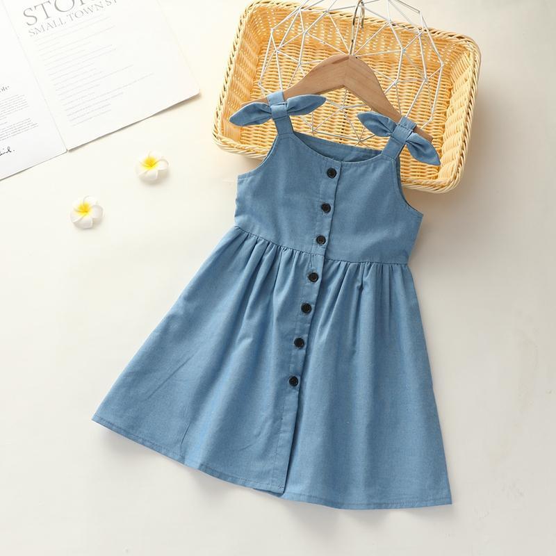 Cotton Solid Dress for Girl - PrettyKid