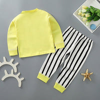 2-piece Cartoon Pattern Pajamas Sets for Children Boy - PrettyKid