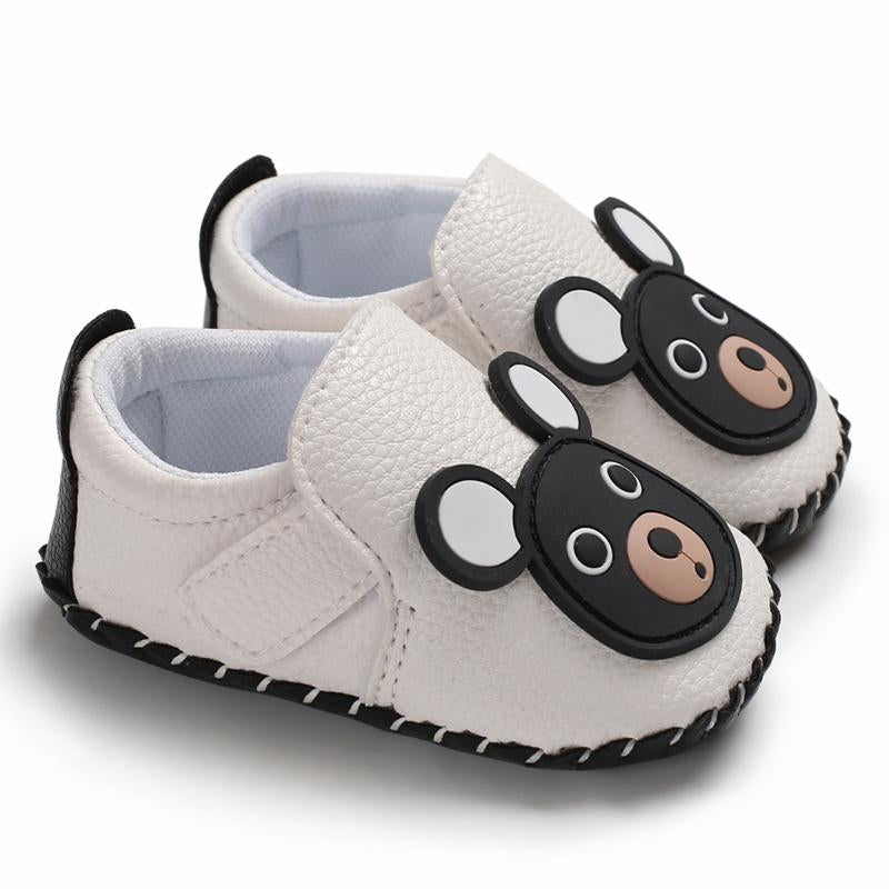 Bear Pattern Velcro Baby Shoe for Baby - PrettyKid