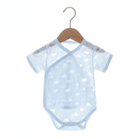 Newborn short-sleeved one-piece summer dress