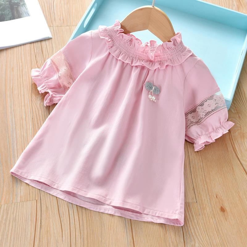 Ruffle T-shirt for Toddler Girl Wholesale Children's Clothing - PrettyKid