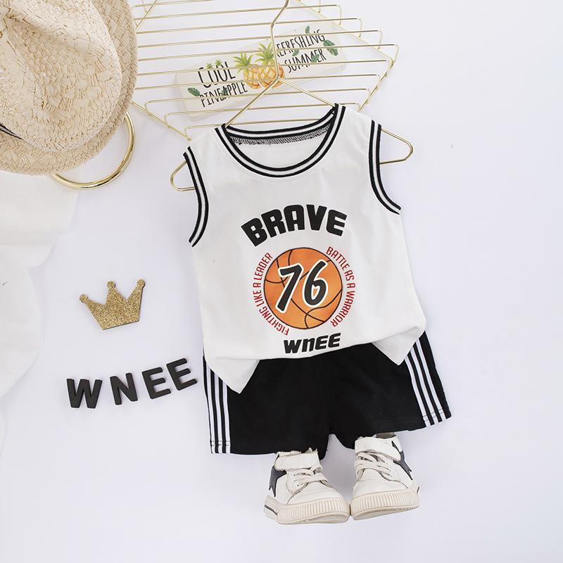 2-piece Basketball Jersey for Children Boy - PrettyKid