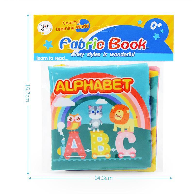 Cartoon Cute Baby Cloth Book Toy Children's Clothing - PrettyKid