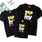 Cartoon Design T-shirt for Whole Family Children's clothing wholesale - PrettyKid
