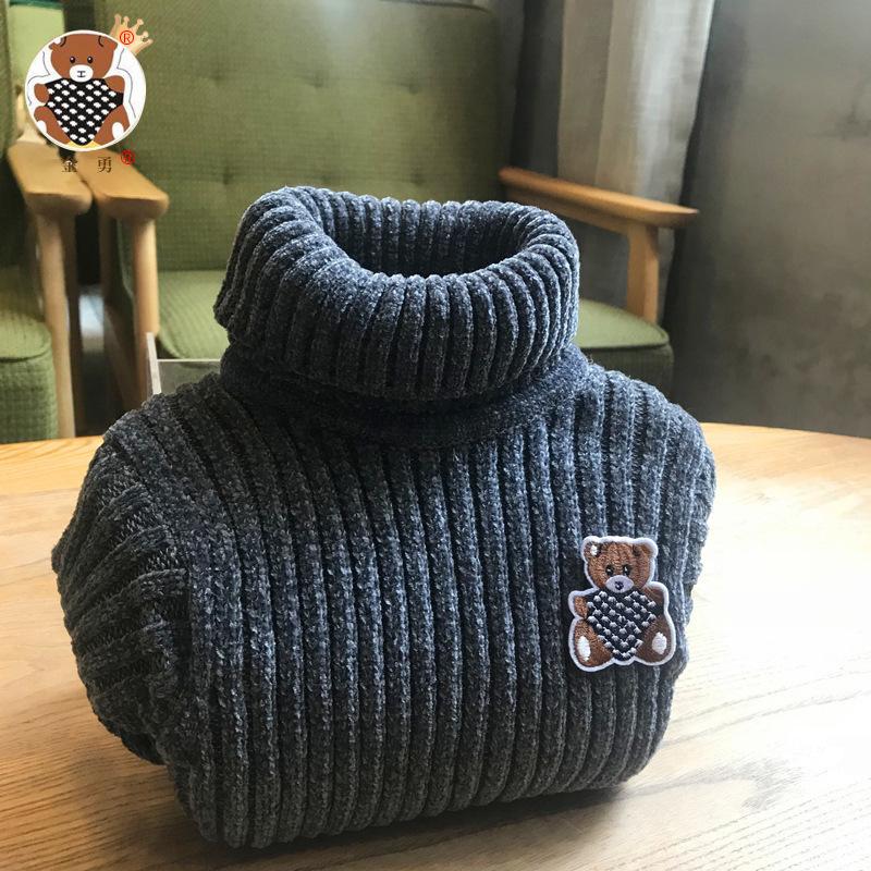 Bear Pattern Sweater for Toddler Girl - PrettyKid