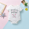 0-9M Baby Girl Jumpsuit Short Sleeve Buttoned Elephant Letter Print Wholesale Baby Clothes In Bulk - PrettyKid