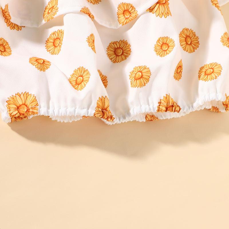 Grow Girl Floral Print Ruffle Cami Top & Shorts - PrettyKid