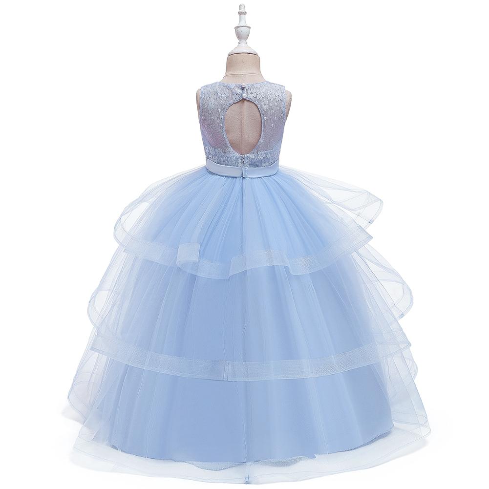 Long Section Children's Dress Princess Dress Girls Dress Tutu Skirt - PrettyKid