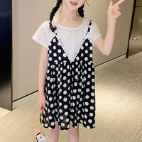 Polka Dot Dress for Girl - PrettyKid