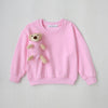 solid color baby onesies bulk Parent-Child Pocket Bear Casual Sweater - PrettyKid